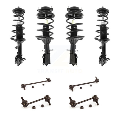 Complete Strut & TOR sway Bar Link Front Rear Kit (8Pc) For Kia Spectra Spectra5
