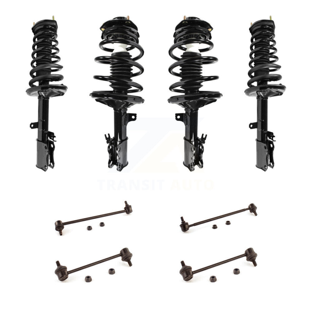 Complete Strut & TOR Bar Link Front Rear Kit (8Pc) For Toyota Camry Solara Lexus