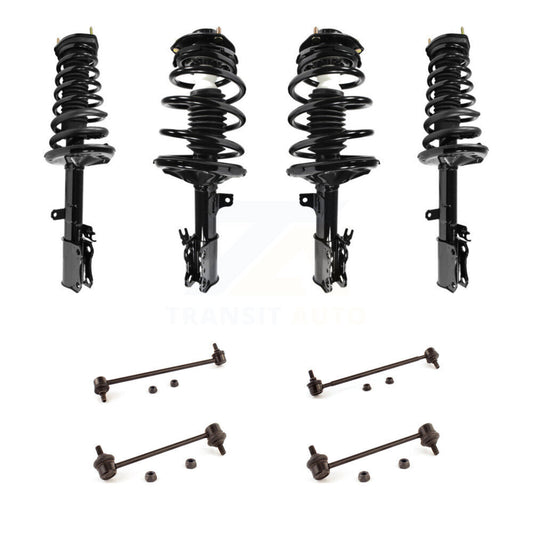 Complete Strut & TOR Bar Link Front Rear Kit (8Pc) For Toyota Camry Solara Lexus