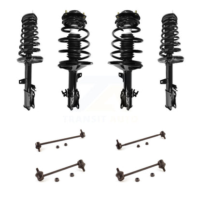 Complete Strut & TOR sway Bar Link Front Rear Kit (8Pc) For Toyota Camry Solara