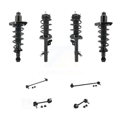 Complete Strut & TOR Bar Link Front Rear Kit (8Pc) For Acura MDX Fits FWD AWD