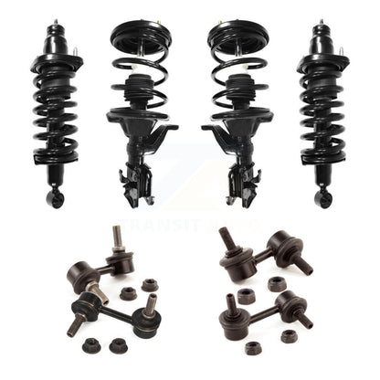 Complete Strut & TOR sway Bar Link Front Rear Kit (8Pc) For Honda Civic Acura EL