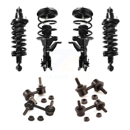 Complete suspension Strut & TOR Bar Link Front Rear Kit (8Pc) For Honda Civic