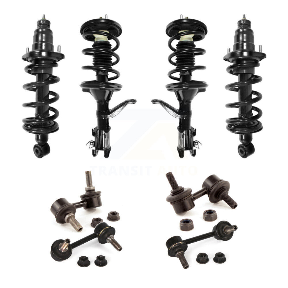 Complete suspension Strut & TOR Bar Link Front Rear Kit (8Pc) For Honda Element