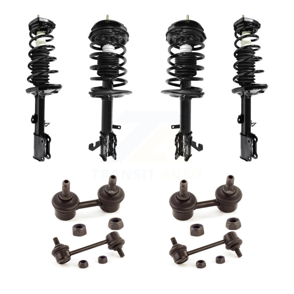Complete Strut & TOR Bar Link Front Rear Kit (8Pc) For 1998-2002 Chevrolet Prizm