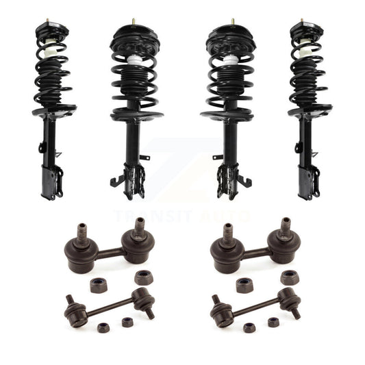 Complete Strut & TOR Bar Link Front Rear Kit (8Pc) For 1998-2002 Chevrolet Prizm