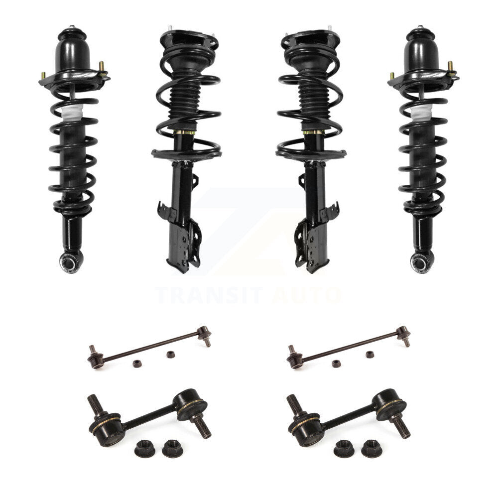 Complete Strut & TOR Bar Link Front Rear Kit (8Pc) For 2003-2006 Toyota Corolla