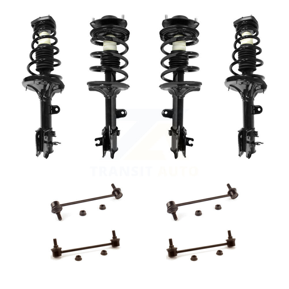 Complete Strut & TOR sway Bar Link Front Rear Kit (8Pc) For Hyundai Tucson Kia