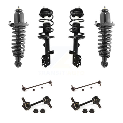 Complete Strut & TOR Bar Link Front Rear Kit (8Pc) For Toyota Matrix Pontiac AWD
