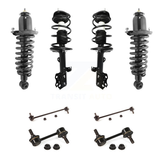 Complete Strut & TOR Bar Link Front Rear Kit (8Pc) For Toyota Matrix Pontiac AWD