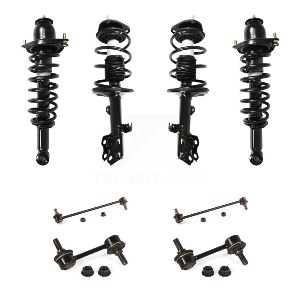 Complete suspension Strut & TOR Bar Link Front Rear Kit (8Pc) For Pontiac Vibe