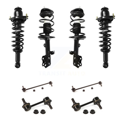 Complete suspension Strut & TOR Bar Link Front Rear Kit (8Pc) For Pontiac Vibe