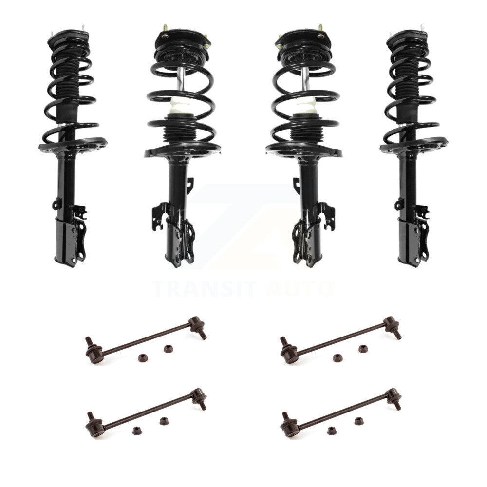Complete Strut & TOR Bar Link Front Rear Kit (8Pc) For Toyota Camry Solara Lexus