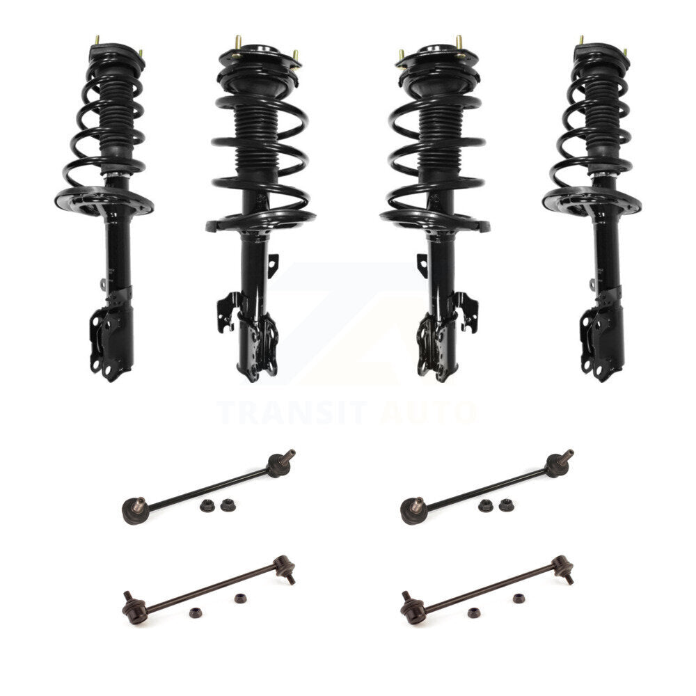 Complete Strut & TOR Bar Link Front Rear Kit (8Pc) For 2007-2009 Lexus ES350