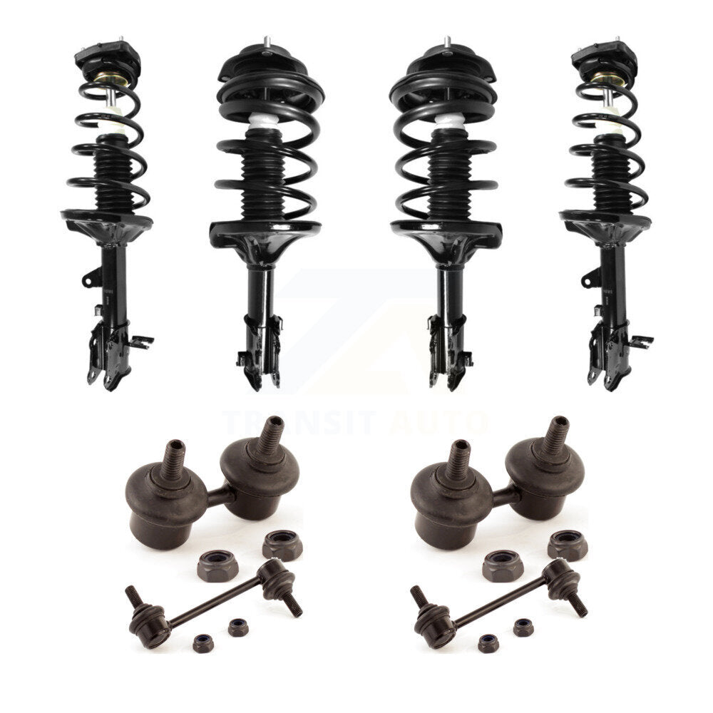 Complete Strut & TOR Bar Link Front Rear Kit (8Pc) For 2001-2006 Hyundai Elantra