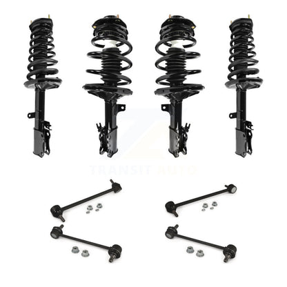 Complete Strut & TQ Bar Link Front Rear Kit (8Pc) For Toyota Camry Solara Avalon