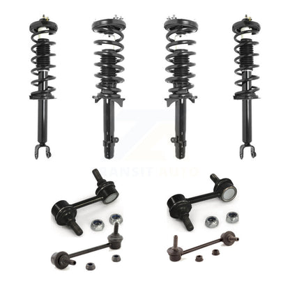 Complete Strut & TQ sway Bar Link Front Rear Kit (8Pc) For 2009-2014 Acura TSX