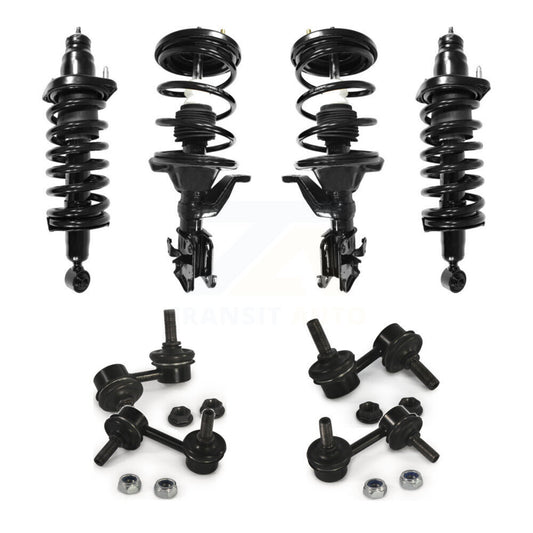 Complete Strut & TQ sway Bar Link Front Rear Kit (8Pc) For Honda Civic Acura EL