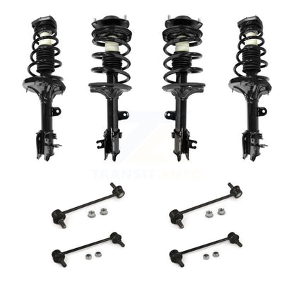 Complete Strut & TQ sway Bar Link Front Rear Kit (8Pc) For Hyundai Tucson Kia