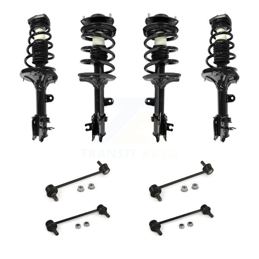 Complete Strut & TQ sway Bar Link Front Rear Kit (8Pc) For Hyundai Tucson Kia