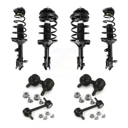 Complete Strut & TQ Bar Link Front Rear Kit (8Pc) For 2001-2006 Hyundai Elantra