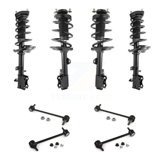 Complete Strut & TQ Bar Link Front Rear Kit (8Pc) For 2009-2012 Toyota Venza AWD