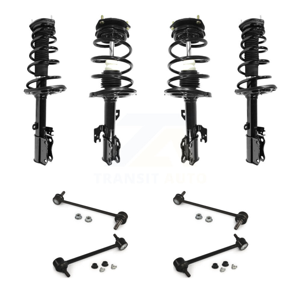 Complete Strut & TQ Bar Link Front Rear Kit (8Pc) For Toyota Camry Solara Lexus