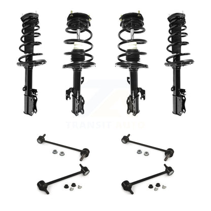 Complete Strut & TQ Bar Link Front Rear Kit (8Pc) For Toyota Camry Solara Lexus