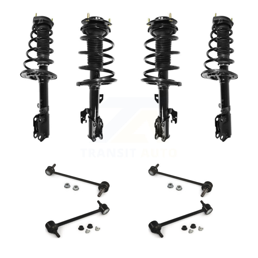 Complete Strut & TQ Bar Link Front Rear Kit (8Pc) For 06 Toyota Avalon To 02
