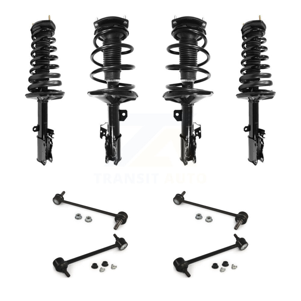 Complete Strut & TQ Bar Link Front Rear Kit (8Pc) For Toyota Camry Lexus ES300