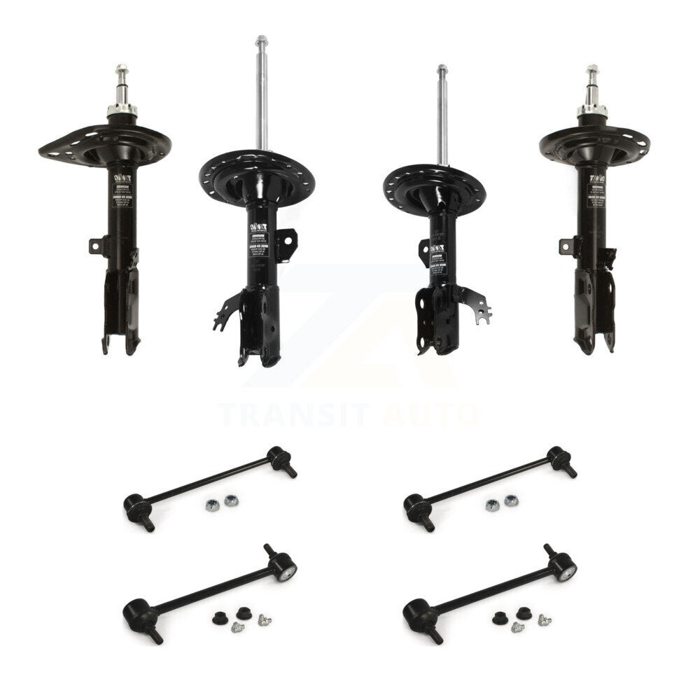 suspension Strut & TQ sway Bar Link Front Rear Kit (8Pc) For Toyota Camry