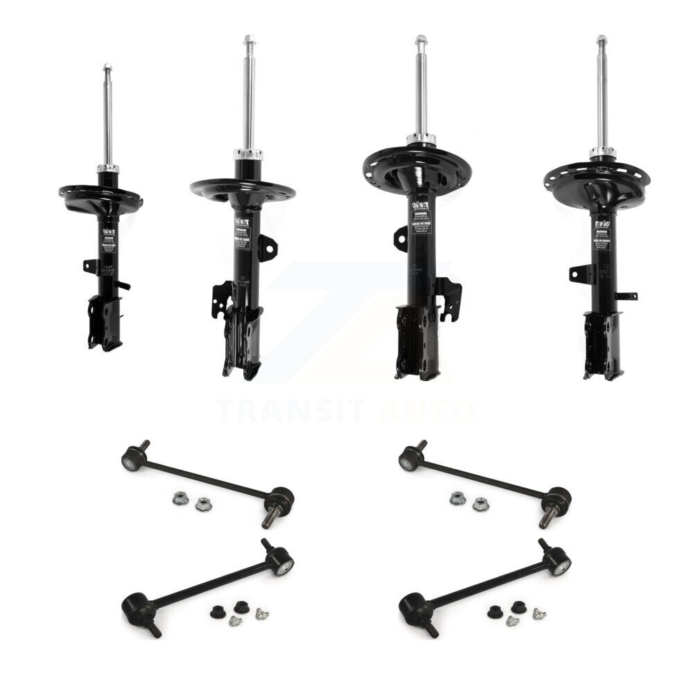 suspension Strut & TQ Bar Link Front Rear Kit (8Pc) For Toyota Highlander AWD