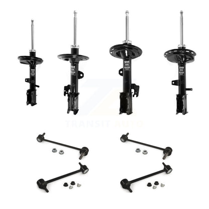 suspension Strut & TQ Bar Link Front Rear Kit (8Pc) For Toyota Highlander AWD