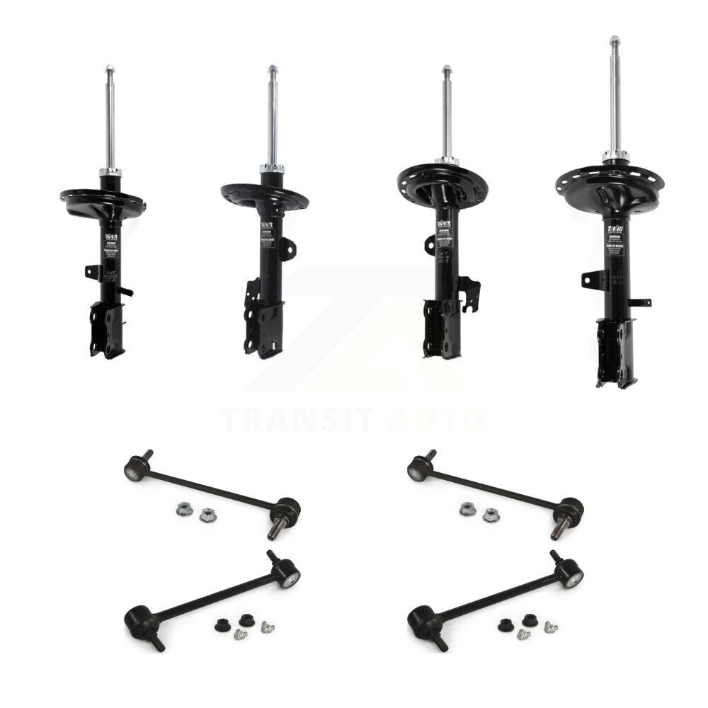 Strut & TQ sway Bar Link Front Rear Kit (8Pc) For 2009-2015 Toyota Venza AWD