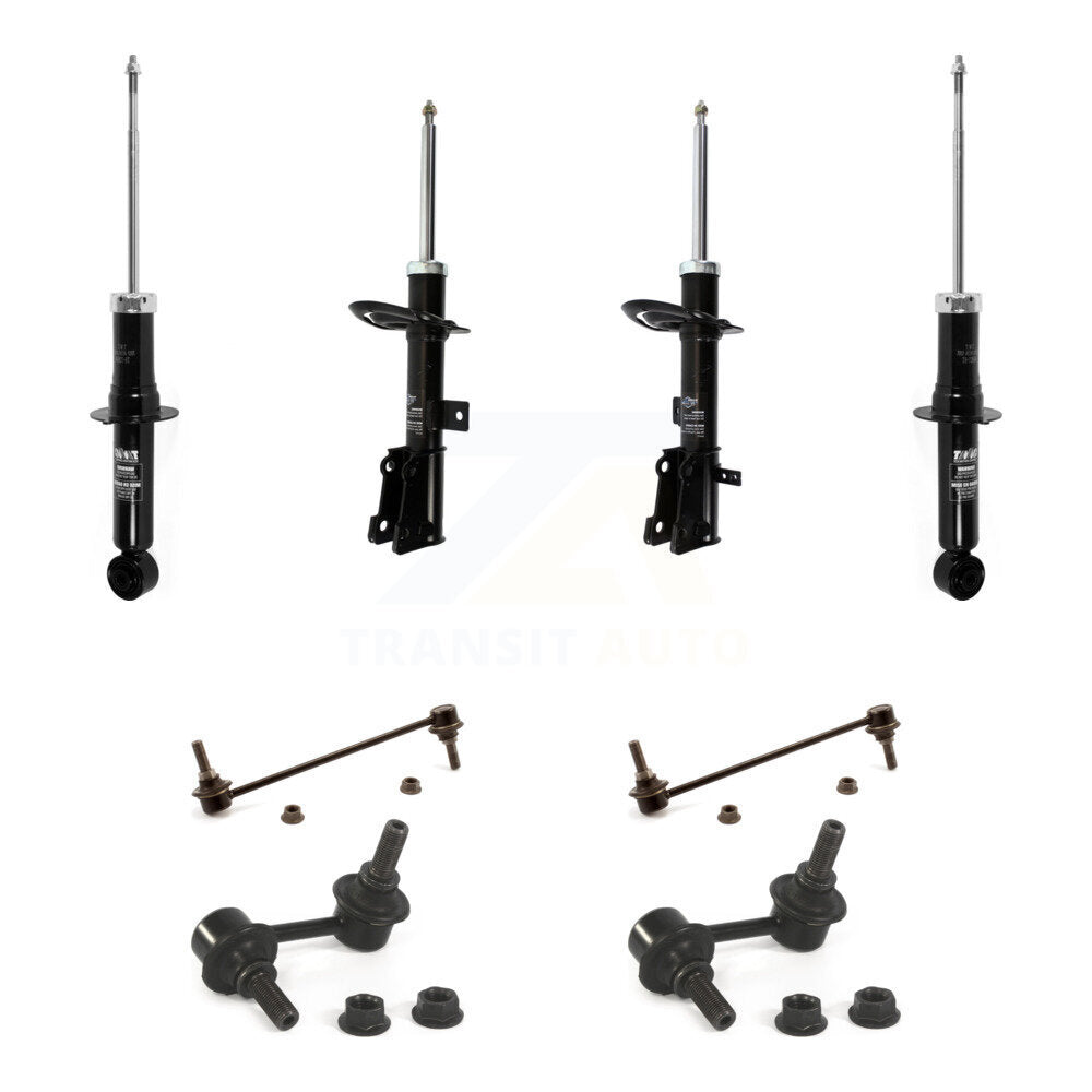 suspension Strut & TOR sway Bar Link Front Rear Kit (8Pc) For Dodge Journey