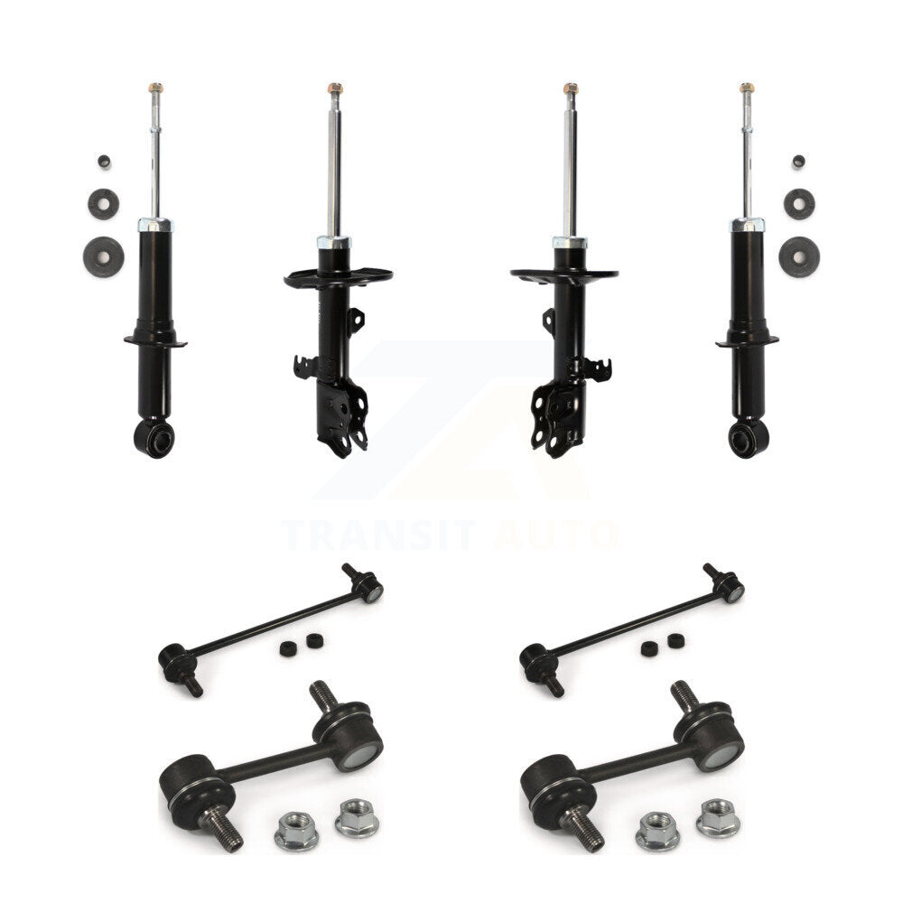 suspension Strut & TQ Bar Link Front Rear Kit (8Pc) For 2010 Pontiac Vibe FWD