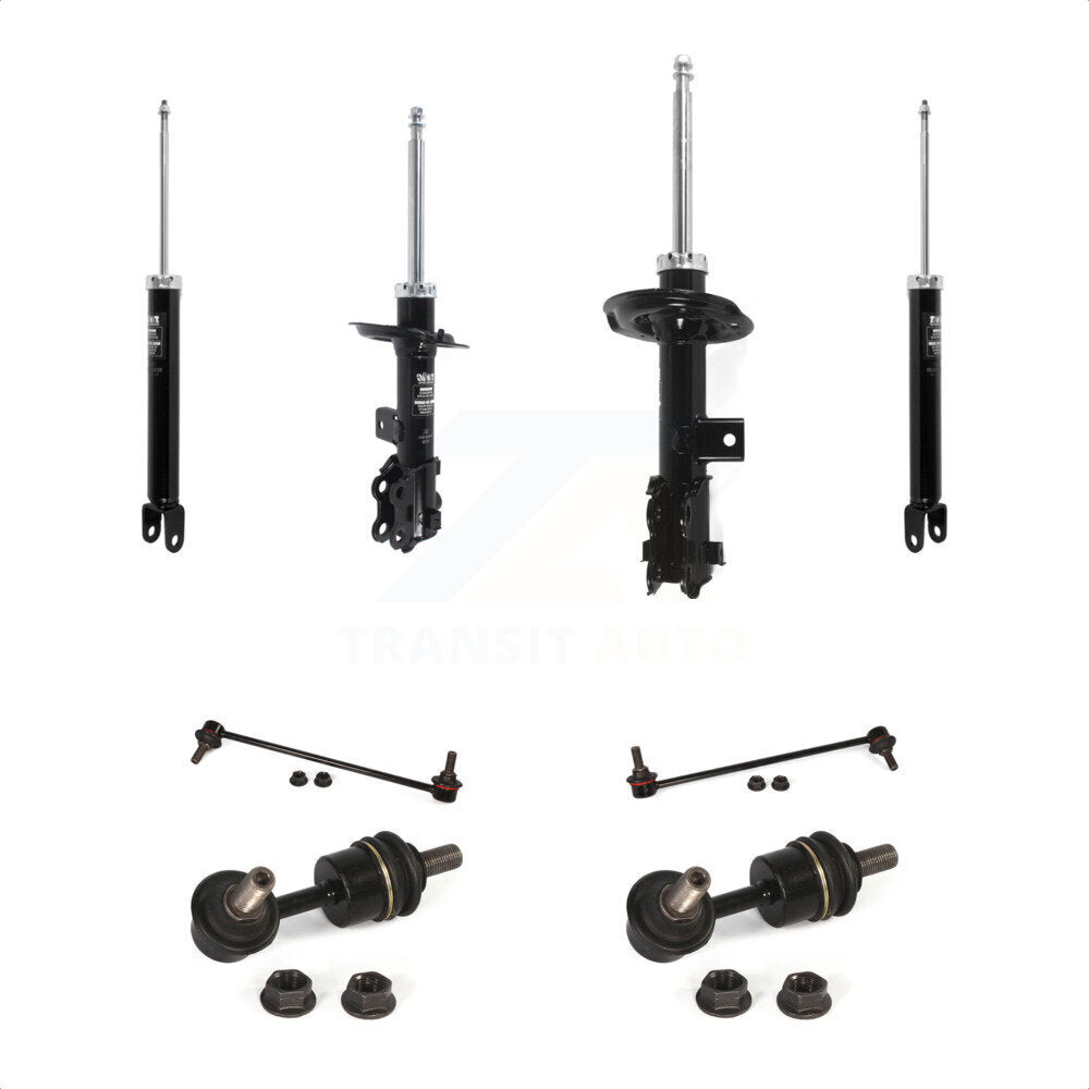 Strut Rear Shock & TOR sway Bar Link Front Kit (8Pc) For Hyundai Sonata