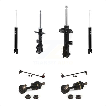 Strut Rear Shock & TOR sway Bar Link Front Kit (8Pc) For Hyundai Sonata