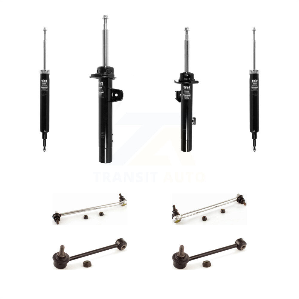 Strut Rear Shock & TOR Bar Link Front Kit (8Pc) For BMW 328i 335i 128i 135i