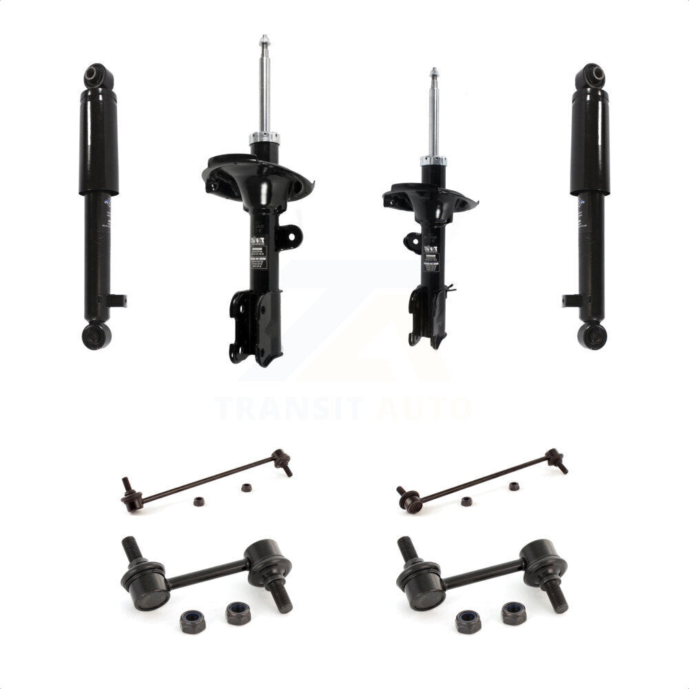 Strut Rear Shock & TOR Bar Link Front Kit (8Pc) For 07-12 Hyundai Veracruz