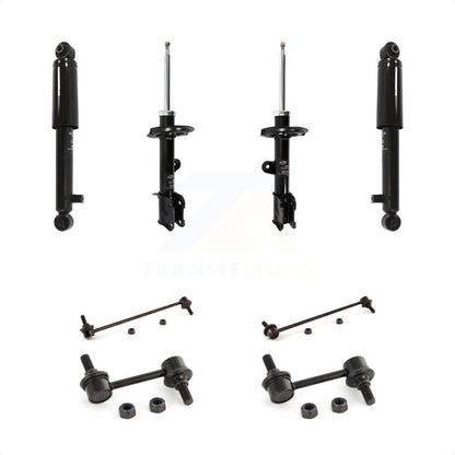 Strut Rear Shock & TOR Bar Link Front Kit (8Pc) For Hyundai Santa Fe Kia