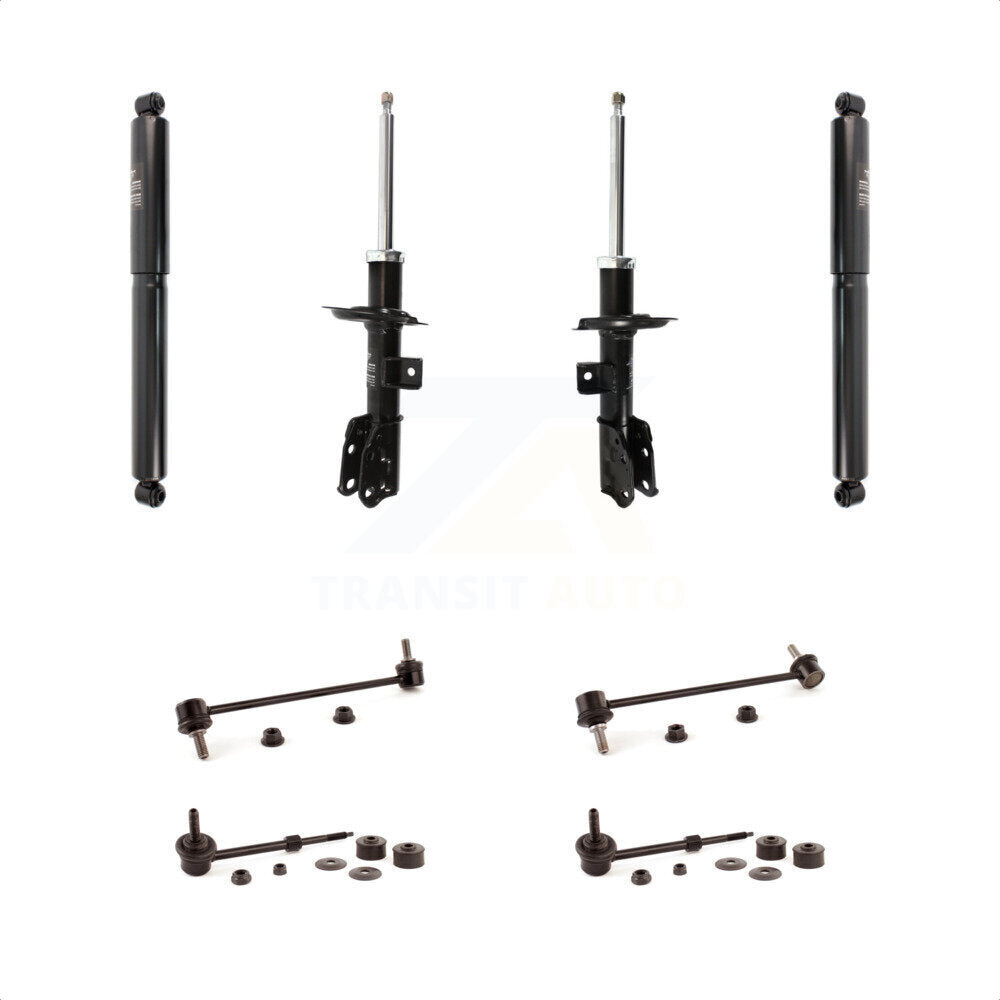 Strut Rear Shock & TOR Bar Link Front Kit (8Pc) For Saturn Vue Suzuki XL-7