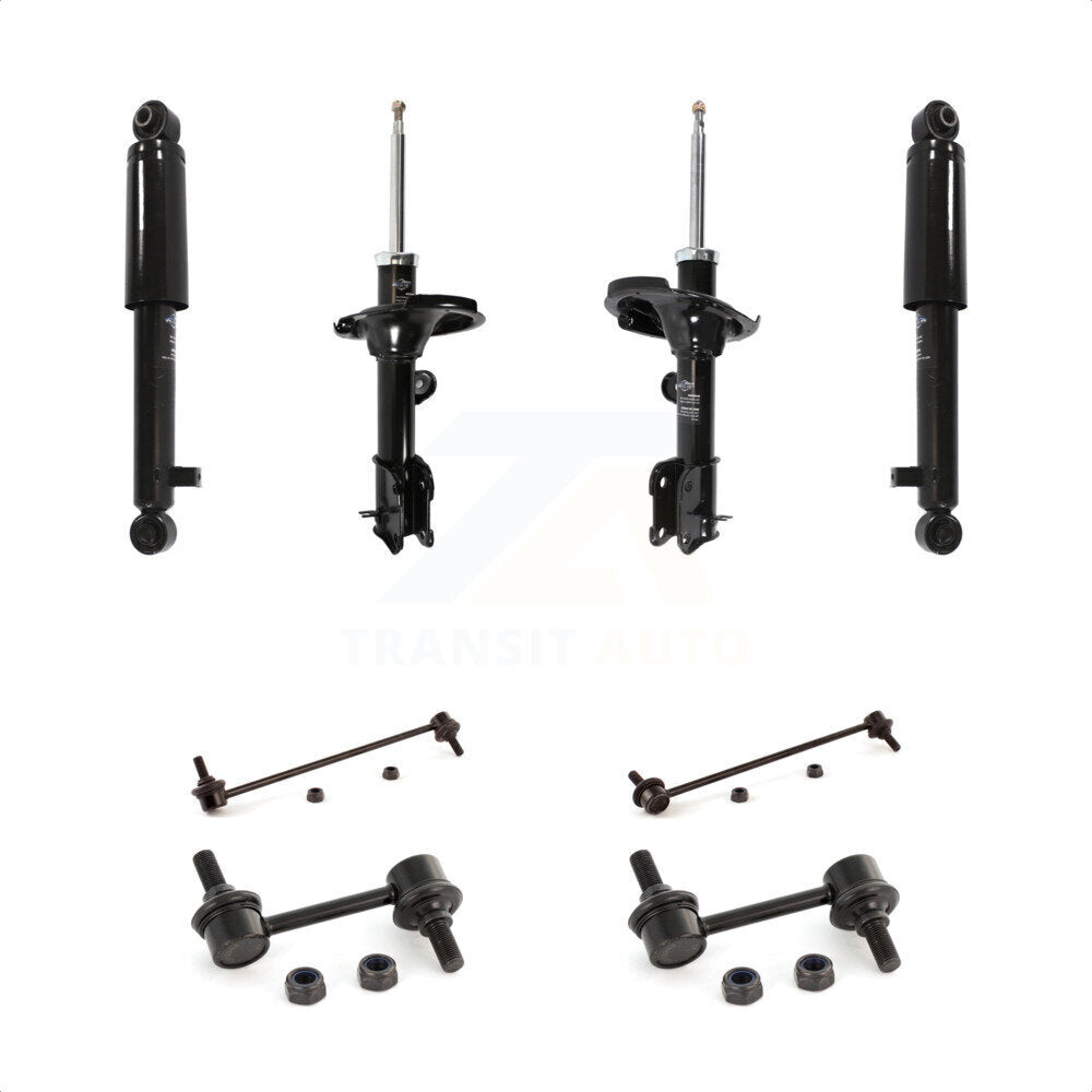 Strut Rear Shock & TOR Bar Link Front Kit (8Pc) For 07-09 Hyundai Santa Fe