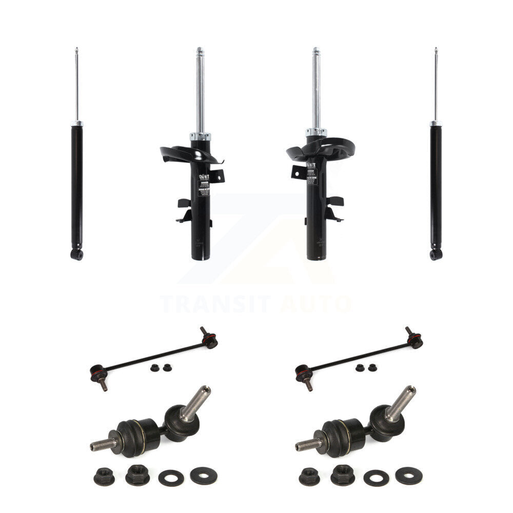 Suspension Strut Rear Shock & TOR Bar Link Front Kit (8Pc) For Ford C-Max