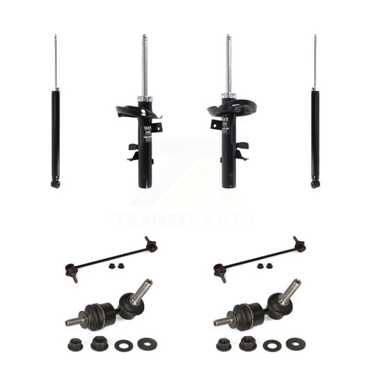 Suspension Strut Rear Shock & TOR Bar Link Front Kit (8Pc) For Ford C-Max