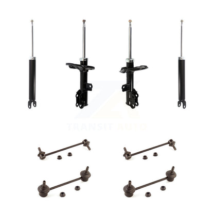 Strut Rear Shock & TOR sway Bar Link Front Kit (8Pc) For Hyundai Elantra