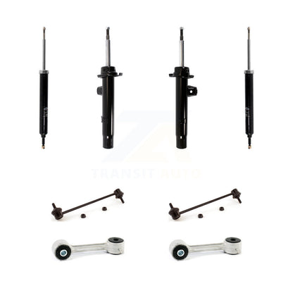 Suspension Strut Rear Shock & TOR Bar Link Front Kit (8Pc) For BMW 330Ci