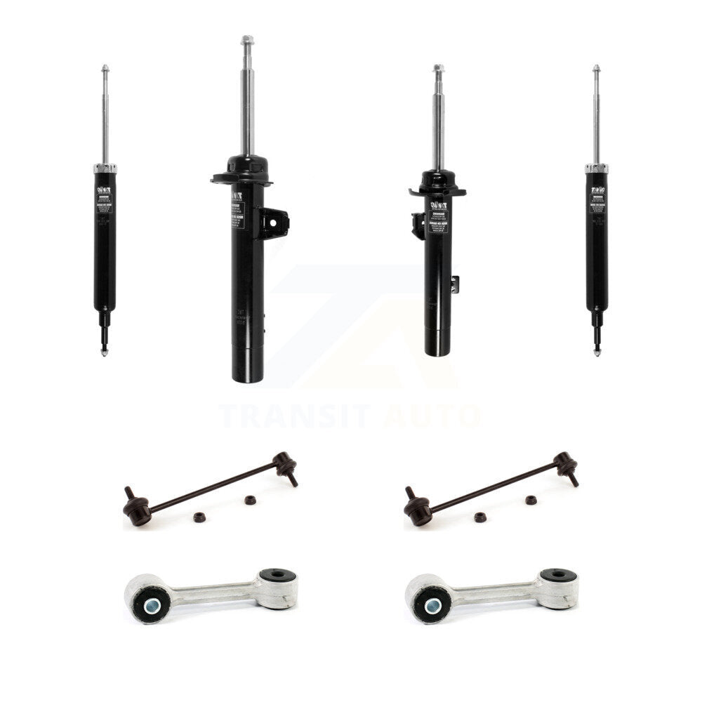 Strut Rear Shock & TOR Bar Link Front Kit (8Pc) For 2006 BMW 325Ci 330Ci