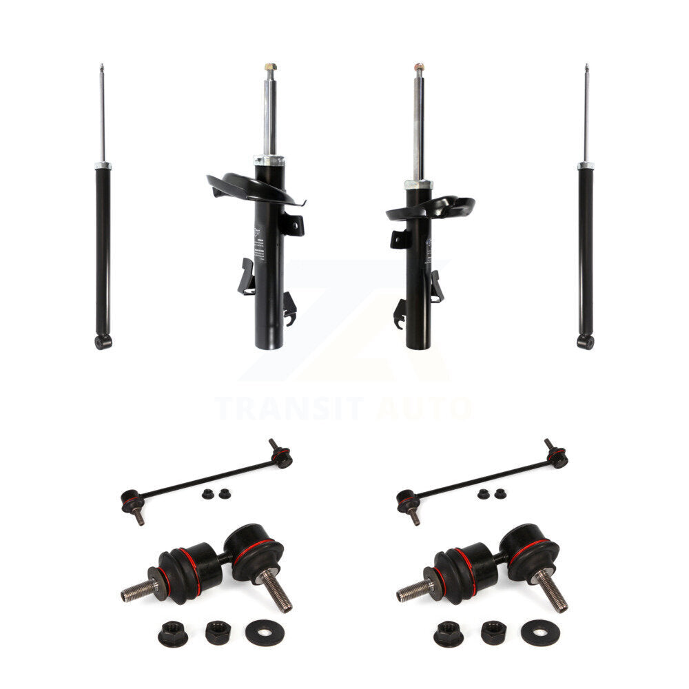 Strut Rear Shock & TOR sway Bar Link Front Kit (8Pc) For Volvo S40 C30 V50