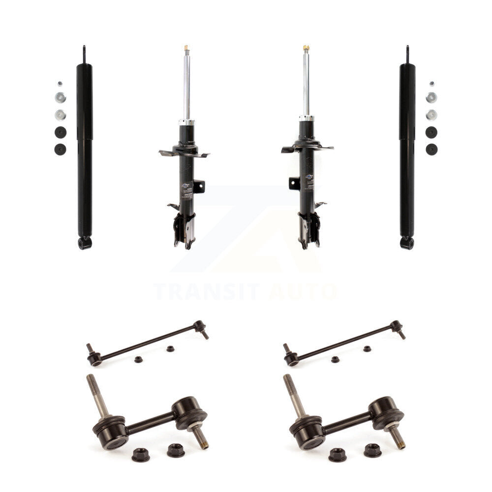 Strut Rear Shock & TOR sway Bar Link Front Kit (8Pc) For Ford Escape Mazda